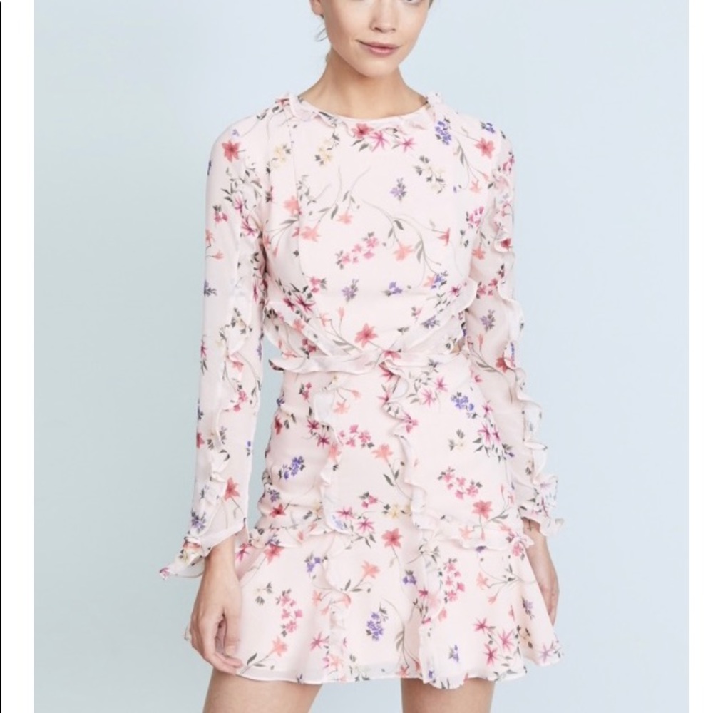 Fame and partners “kye” floral dress size 2